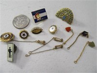 Lot Vintage Pins Amer Legion Etc. G.F.