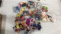 Large lot of vintage happy meal toys, most are