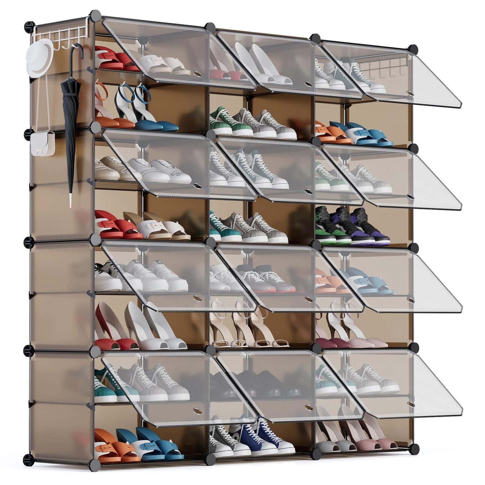 YIHATA Shoe Rack Organizer, 48 Pair Shoe Storage