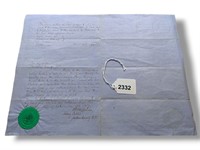 1857 Jackson Co, OR Quite Claim Deed Notary