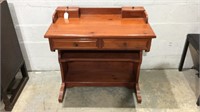 Vintage Wood Desk K12B