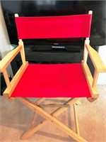 810 - RED DIRECTOR'S CHAIR