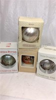 4 vintage ornaments from 1984