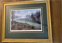 Framed Inaugural President’s Cup 11th Hole