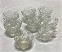 3 punch cups w/ 10 bowls