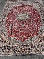 Isfahan Handmade Rug 10' X 13'