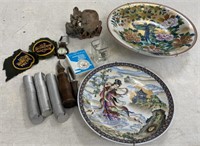 Oriental Plates, Soapstone & More