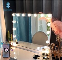 New- FENCHILIN Large Vanity Mirror with Lights