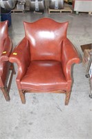 SOUTH BEND LEATHER OFFICE CHAIR