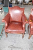SOUTH BEND LEATHER OFFICE CHAIR