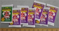 1991 Score baseball cards packs, sealed
