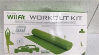 Wii fit work out kit