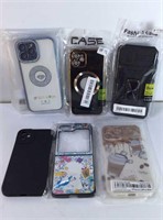 New Lot of 6 Assorted Phone Cases