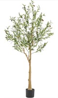 $68 Nafresh Tall Faux Olive Tree,5FtRealistic