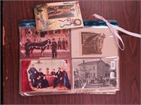 44 Abraham Lincoln-related vintage postcards