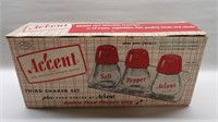 Vintage Accent Shaker Set in Box