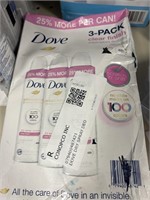 Dove 3 pack