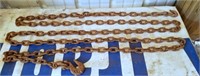 Chain, hook on both ends, 16 foot long