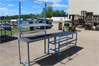 Industrial Workstation 48"x24"x84" & Work Table