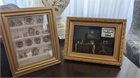 Shadow boxes with miniature contents