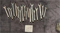 Assorted wrenches