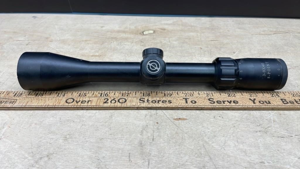 Simmons 3-9x40 8 Point Scope