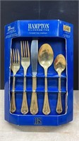 Unused 24kt Gold Plated Cutlery
