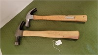 STANLEY 16 OZ & 13 OZ HAMMERS