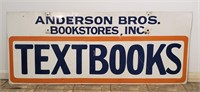 Double Sided Anderson Bros. Book Store Sign