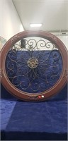 (1) Decorative Wall Art Piece (33" Diameter/Wood