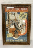 John Deere Purolator Protect Your Tractor Poster