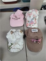 4 LADIES HATS