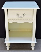 Frnch Provincial Style White Night Stand