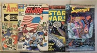 Estate lot of 4 comic books