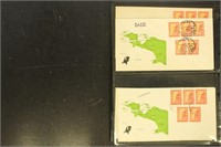 Netherlands New Guinea Stamps 1961 Covers with var