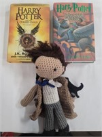 Harry Potter Books & Woven Doll
