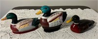 Hand Painted Mallard Lint, Shoe Brush, Bottle Open