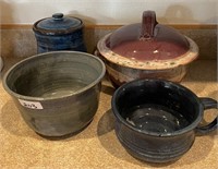 Various Pottery Pieces