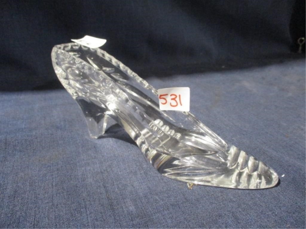 Glass slipper.