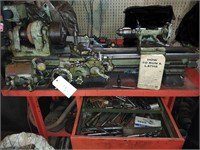 South Bend 6447 3 1/2 Lathe, contents in pictures