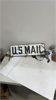 U.S. Mail Carrier Car Toppet