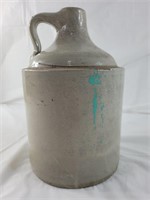 12-in tall stoneware jug with cork