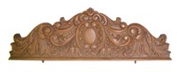 Antique Carved Decorative Crest