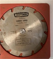 Craftsman carbide tip 10" sawblade