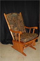 Rocker Glider Chair with Cushions