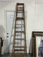 Vintage Wooden Ladder