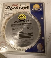 NEW Avanti Ultrafine crosscut 10" sawblade