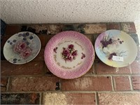 3 FLOWER PLATES