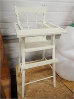 Doll Wooden High Chair