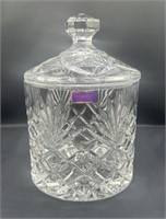MARQUIS by Waterford Crystal Canister w/ Lid NWOB